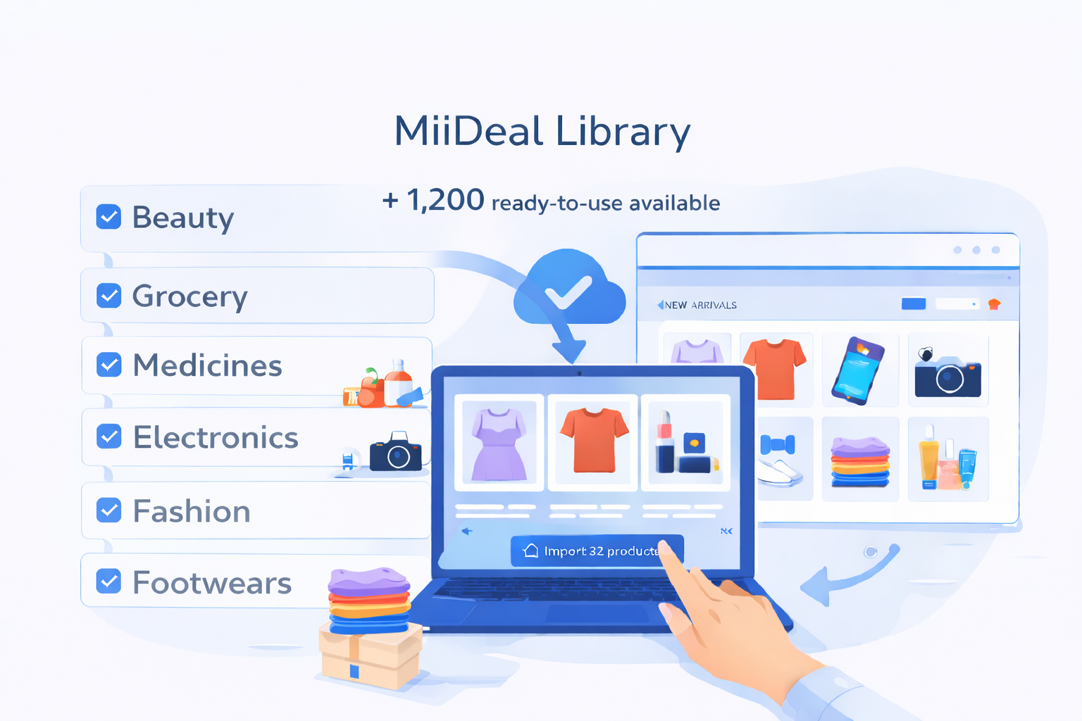 Import from the MiiDeal Library